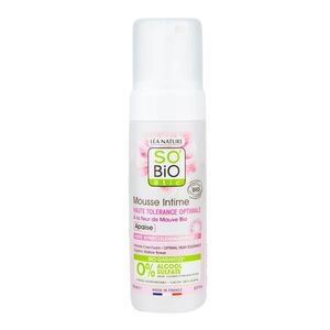 SO’BiO étic Hypoalergenní mycí pěna na intimní hygienu BIO 150 ml obraz