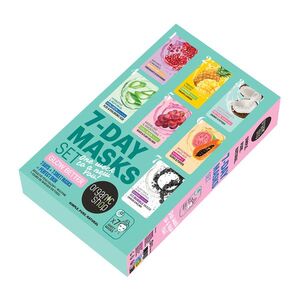 Organic Shop 7-Day Masks Set Glow Better sada plátýnkových masek 7 ks obraz