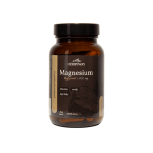Herbyway Magnesium bisglycinát 1 900 mg 60 kapslí obraz