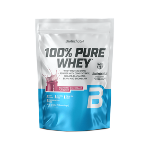 BioTech USA 100% Pure Whey 400 g malinový cheesecake obraz