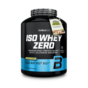 BioTech USA Iso Whey Zero 1816 g banán obraz