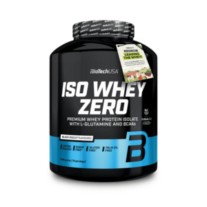 BioTech USA Iso Whey Zero 1816 g black biscuit obraz