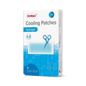 Dr. Max Cooling Patches 5x12 cm hydrogelové náplasti 6 ks obraz