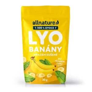 Allnature Banán sušený mrazem 30 g obraz