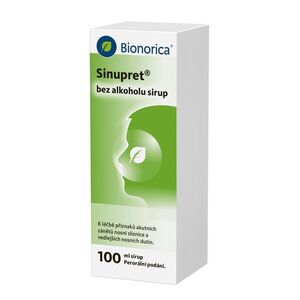 Sinupret bez alkoholu sirup 100 ml obraz