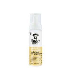 Buddycare Vanilla & Shea Butter suchý šampon pro psy 200 ml obraz