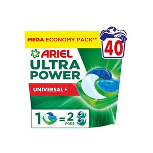 Ariel Ultra Power Pods Universal+ kapsle na praní 40 ks obraz