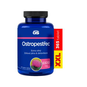 GS Ostropestřec 6500 mg XXL 365 tablet obraz