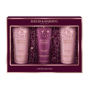 Baylis & Harding Sada krémů na ruce Wild Cherry 3x50 ml obraz