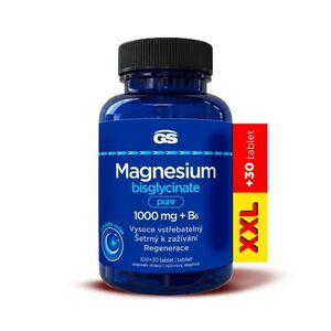 GS Magnesium bisglycinate pure 1000 mg + B6 XXL 100+30 tablet obraz