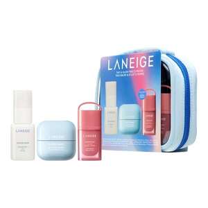 LANEIGE - Tint & Glow Trio – Sada hydratační péče o obličej a rty v limitované edici obraz