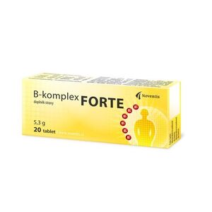 Noventis B-komplex Forte 20 tablet obraz