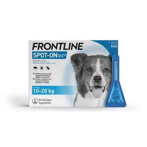 FRONTLINE SPOT-ON pro psy 10–20 kg (M) 3 pipety obraz