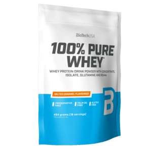 BioTech USA 100% Pure Whey 400g - slaný karamel obraz