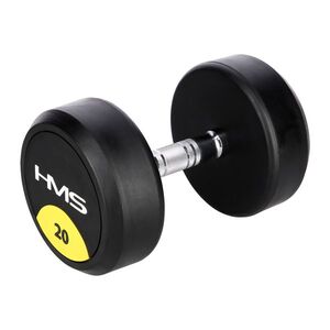 HMS Pogumovaná jednoruční činka HG Pro 20 kg obraz