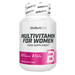 BioTech USA Multivitamin For Women - 60 tablet obraz
