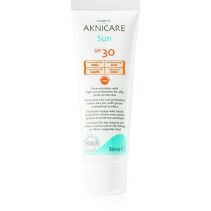Synchroline Aknicare Sun ochranný krém pro mastnou pleť se sklonem k akné SPF 30 50 ml obraz