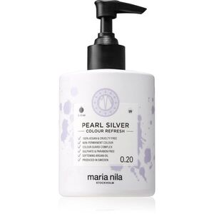 Maria Nila Colour Refresh Pearl Silver jemná vyživující maska bez permanentních barevných pigmentů výdrž 4 – 10 umytí 0.20 300 ml obraz