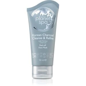 Avon Planet Spa Korean Charcoal Cleanse & Refine slupovací pleťová maska s aktivním uhlím 50 ml obraz