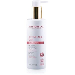 Phytorelax Laboratories Bio Active Age Goji jemné čisticí mléko pro zralou pleť 200 ml obraz