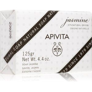 Apivita Natural Soap Jasmine čisticí tuhé mýdlo 125 g obraz