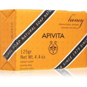 Apivita Natural Soap Honey čisticí tuhé mýdlo 125 g obraz