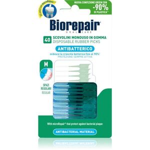 Biorepair Rubber Picks Regular dentální párátka Green - Regular 40 ks obraz