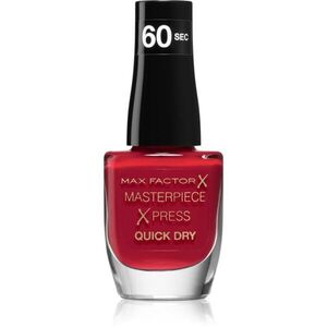 Max Factor Masterpiece Xpress rychleschnoucí lak na nehty odstín 310 She's Reddy 8 ml obraz