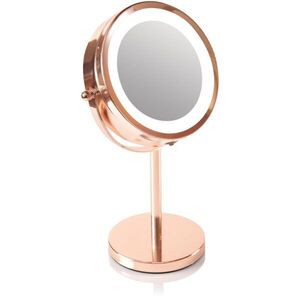 RIO Rose gold mirror podsvícené kosmetické zrcátko 1 ks obraz
