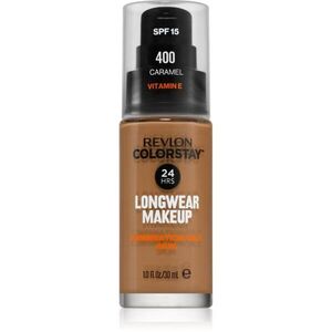 Revlon Cosmetics ColorStay™ SPF 15 dlouhotrvající matující make-up pro mastnou a smíšenou pleť odstín 400 Caramel 30 ml obraz