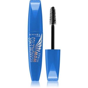 Rimmel ScandalEyes WOW Wings voděodolná řasenka pro objem a natočení řas odstín Black 12 ml obraz