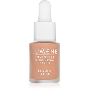 Lumene Invisible Illumination tekutá tvářenka pro rozjasnění pleti odstín Pink Blossom 15 ml obraz