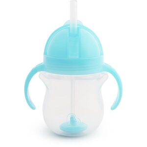Munchkin Click Lock™ Tip & Sip hrnek s brčkem se závažím Blue 6 m+ 1 ks obraz