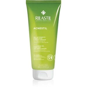 Rilastil Acnestil čisticí gel pro redukci kožního mazu pro mastnou pleť se sklonem k akné 200 ml obraz