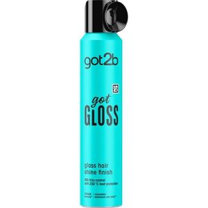 got2b got Gloss Shine Finish sprej pro lesk pro tepelnou úpravu vlasů 200 ml obraz
