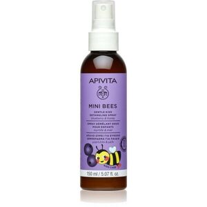 Apivita Mini Bees Gentle Kids Detangling Spray Blueberry&Honey sprej pro snadné rozčesání vlasů 150 ml obraz