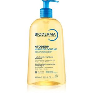 Bioderma Atoderm Sprchový Olej vysoce výživný zklidňující sprchový olej pro suchou a podrážděnou pokožku 500 ml obraz