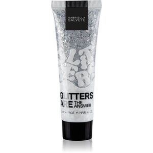 Gabriella Salvete Glitters Are The Answer třpytky na obličej, tělo a vlasy odstín Silver 30 ml obraz
