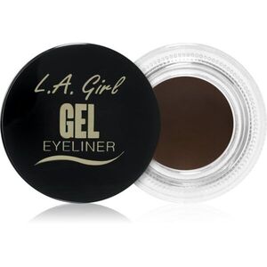 L.A. Girl Cosmetics Gel Eyeliner gelové oční linky odstín Rich Chocolate Brown 3 g obraz