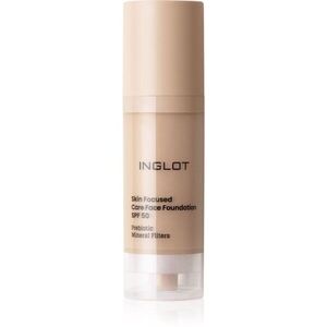 Inglot Skin Focused Care Face Foundation SPF 50 krycí make-up SPF 50 odstín 303 Porcelain Beige 30 ml obraz