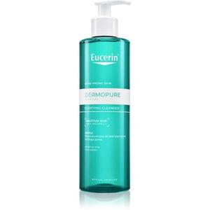 Eucerin DermoPure Clinical Purifying Cleanser hloubkově čisticí gel pro mastnou pleť se sklonem k akné 400 ml obraz