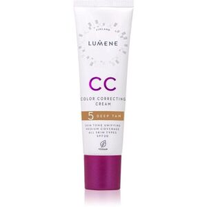 Lumene CC Color Correcting Cream CC krém pro jednotný tón pleti SPF 20 odstín 5 Deep Tan (Warm) 30 ml obraz