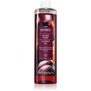Avon Senses Spiced Plum sprchový gel 500 ml obraz