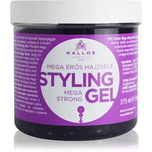 Kallos KJMN Mega Strong Styling Gel extra silný gel na vlasy 275 ml obraz