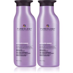 Pureology Hydrate Sheer shampoo Duopack sada obraz