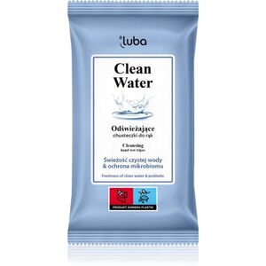 Luba Clean Water Wet Wipes Refreshing vlhčené čisticí ubrousky 15 ks obraz