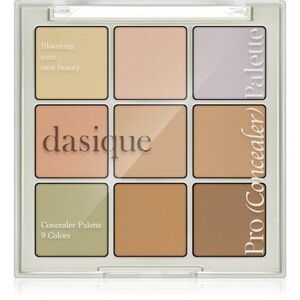 Dasique Pro Concealer Palette paleta korektorů pro pleť s nedokonalostmi odstín 02 Medium Cover 8 g obraz