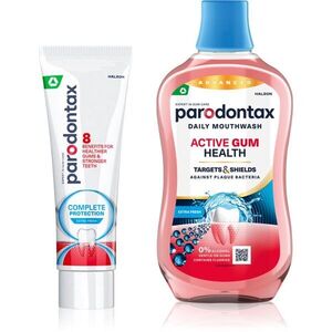 Parodontax Complete Protection & Active Gum Health Extra Fresh sada pro zdravé zuby a dásně obraz