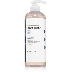Mizon My Relaxing Time Sweet Blueberry pečující sprchový gel s hydratačním účinkem 800 ml obraz