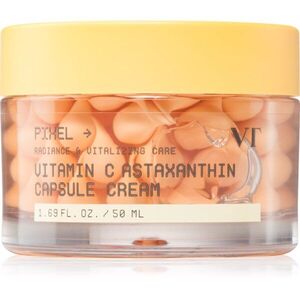 VT Cosmetics Vitamin C Astaxanthin Capsule Cream rozjasňující hydratační krém pro sjednocení barevného tónu pleti 50 ml obraz